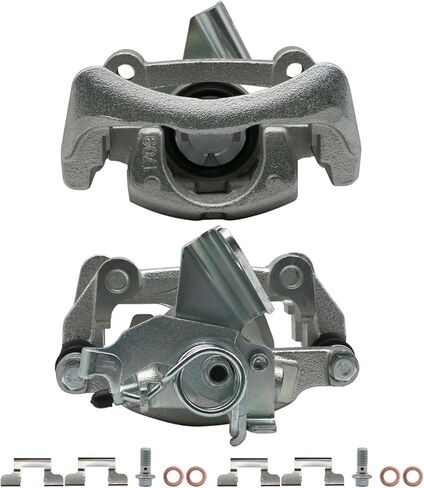 Chefull 18B4926 18B4927 Disc Rear Brake Caliper Assembly with Bracket Compatible with Ford Mustang 2005-2014, Rear Driver and Passenger Side in Saudi Arabia