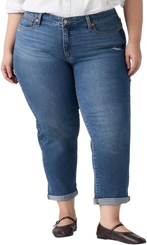 بنطلون جينز نسائي متوسط ​​الارتفاع من Levi's (مقاس كبير) in Saudi Arabia