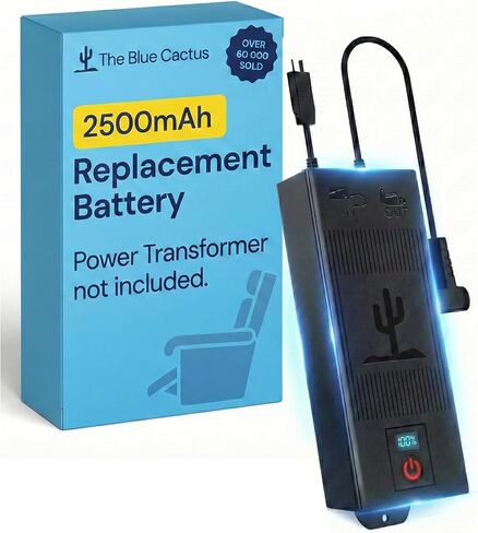 حزمة بطارية Universal Blue Cactus Universal لأثاث مستلق مع شاشة LCD-بطارية كرسي قابلة لإعادة شحنها 2500 مللي أمبير-متوافقة مع أثاث الحركة المكون من سنتين in Kuwait