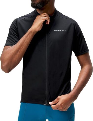 Endura Mens Loop Short Sleeve Cycling Zipped Jersey in Kuwait