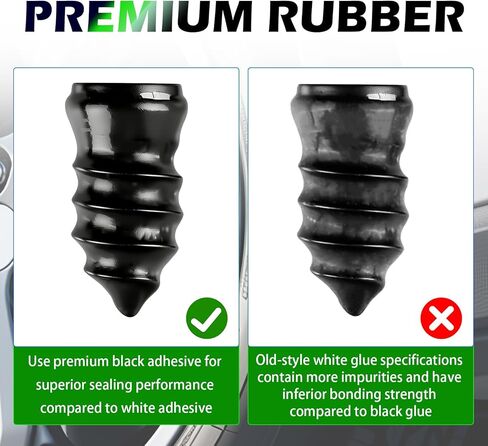 60PCS 2026 Upgraded Tire Repair Rubber Nail Kit with 4 Sizes,Fast Self-Service Screw Tire Plug Kit for Tubeless Tires Car Motorcycle,Tires Repair Kits with Box and Screwdriver in Saudi Arabia