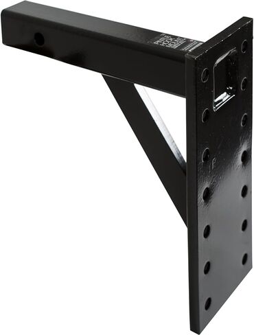 Buyers Products 10032 Pintle Hook Mount, 6 Position Adjustable Trailer Hitch Receiver for 2 Inch Trucks, 10,000 lb MGTW, Heavy-Duty Tow Hitch, 2,000 MVL Rated in Saudi Arabia