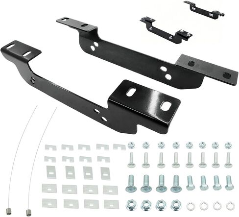 16411 5th Wheel Installation Brackets Compatible with Chevrolet Silverado & GMC Sierra 2500HD 3500HD 2500 3500 HD Excluding Cab & Chassis 2011-2019 Fifth Wheel Trailer Hitch Mounting Brakcet Kit in Kuwait