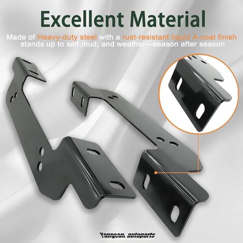 16411 5th Wheel Installation Brackets Compatible with Chevrolet Silverado & GMC Sierra 2500HD 3500HD 2500 3500 HD Excluding Cab & Chassis 2011-2019 Fifth Wheel Trailer Hitch Mounting Brakcet Kit in Kuwait