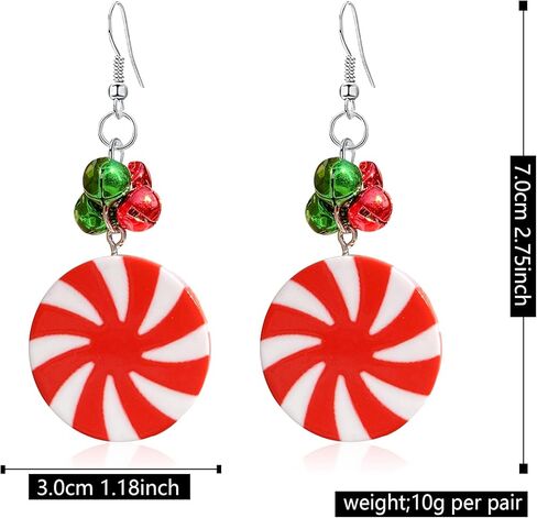 عيد الميلاد موضوع الأقراط الاكريليك لطيف سانتا كلوز الزنجبيل الرنة عيد الميلاد جوارب أقراط مجوهرات عيد الميلاد هدية in Kuwait