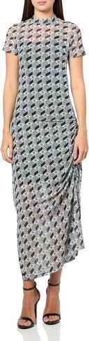 HUGO Women's Mesh Short Sleeve Dress in Saudi Arabia