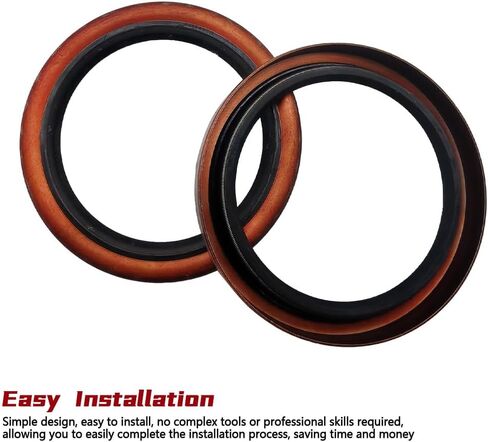 مانع تسرب زيت عمود المحور الخلفي مناسب لسيارة Toyota Tacoma 2005-2019 4Runner 2003-2011 FJ Cruiser 2007-2012، استبدال عمود ختم الزيت 90310-58003، قطعتان خلفيتان يسار ويمين in Kuwait