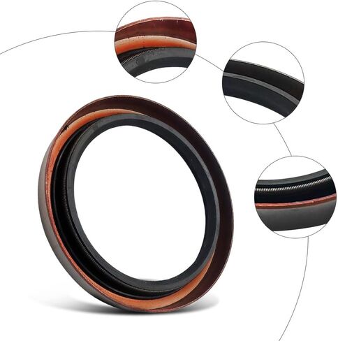 مانع تسرب زيت عمود المحور الخلفي مناسب لسيارة Toyota Tacoma 2005-2019 4Runner 2003-2011 FJ Cruiser 2007-2012، استبدال عمود ختم الزيت 90310-58003، قطعتان خلفيتان يسار ويمين in Kuwait