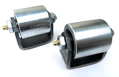 مجموعة من 2 عجلات سحب ملحومة على ذيل المقطورة، فولاذ صلب، محور قابل للتشحيم، عرض 2 بوصة، بيت متنقل، عربة سكن متنقلة، عربة تخييم ذات عجلة خامسة، تمنع التعليق على المنحدرات أو القيود أو الممرات شديدة الانحدار. in Kuwait