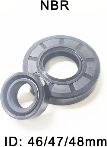 NBR Skeleton Oil Seal ID 46/47/48mm Rubber Seal TG/TC-48/47/46 * 57/58/60/62/65/68/70/72/74/75/78/80/82/85/90 * 6/7/8/9/10/12mm(48x70x12mm) in Kuwait