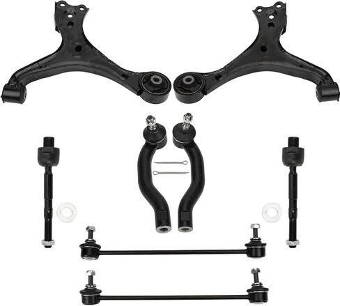Front Lower Control Arm kit for Honda Civic 2013 2014 2015 w/Ball Joint Tie Rod End Sway Bar End Links in Saudi Arabia