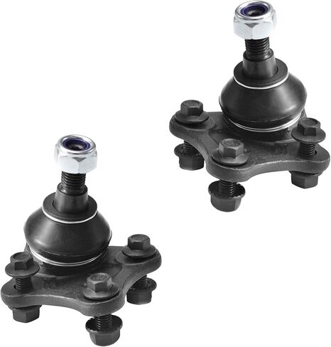 طقم تعليق 10 قطع لسيارة فولكس فاجن بيتل جولف جيتا 2001-2010، أذرع التحكم الأمامية السفلية والمفاصل الكروية السفلية وصلات شريط التأرجح الداخلية والخارجية أطراف قضيب الربط in Kuwait