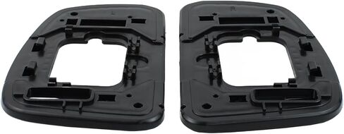 Pair Left and Right Side Rearview Non-Heated Mirror Glass with Backing Plate for Nissan Versa 2007-2012 in Kuwait