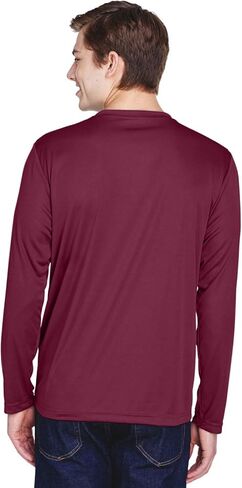 Team 365 Men's Zone Performance Long-Sleeve T-Shirt 4XL SPORT MAROON in Kuwait
