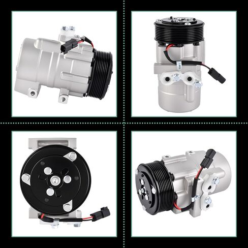 AC Compressor with Clutch Fit for 2011-2016 Ford F-250, F-350, F-450, F-550 Super Duty, 6.7L V8 Replace BC3419D629AD in Saudi Arabia