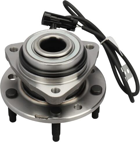 DRIVESTAR 513124 مجموعة محمل محور العجلة الأمامية لسيارة Chevy Blazer 1997-2005، S10 1997-2004؛ لجي إم سي جيمي 1997-2005، سونوما 1997-2004؛ ل ايسوزو هومبر 1998-2000; أولدز برافادا 1997-2001 ث/ABS 5 العروة in Saudi Arabia