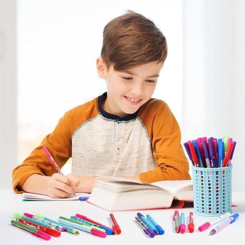 Nezyo 48 Pcs Science Pens Bulk Science Party Favors Black Ink Chemistry Ballpoint Pens 0.5mm Fun Motivational Lab Gift for Student Back to School Gift Class Reward Teacher Supplies Birthday Decoration in Saudi Arabia