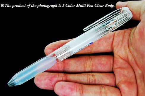 Pilot Hi-tec-c Coleto 3 Color Multi Pen Body Component، نمط أساسي ولؤلؤي، قبضة مطاطية، 4 عبوات، مجموعة ملاحظات لاصقة قيمة، جسم القلم فقط (لا يتضمن إعادة التعبئة) in Kuwait