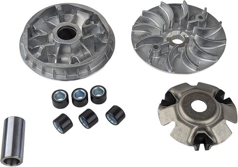 مجموعة القابض المتغير للمحرك الأمامي RedCap لمحرك 200cc 1P63QML متوافق مع محركات Apollo Go Kart TaoTao Arrow Bull Raptor Targa 200 4FUN ATVs Snow Fox Snow Leopard 163TG in Saudi Arabia