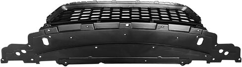 Accord Front Bumper Upper & Lower Grille Set Compatible with 2013 2014 2015 Honda Accord Sedan with Chrome Molding and Fog Light Covers in Kuwait