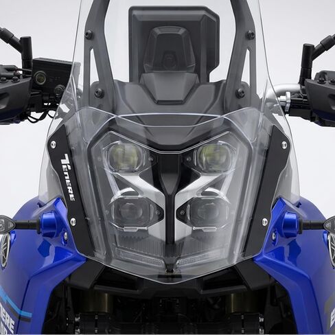 IZX Headlight Guard For Tenere 700 Tenere700 T7 TENERE 700 Rally 2025 Motorcycle Accessories Front Light Protector Cover headlight protector in Kuwait