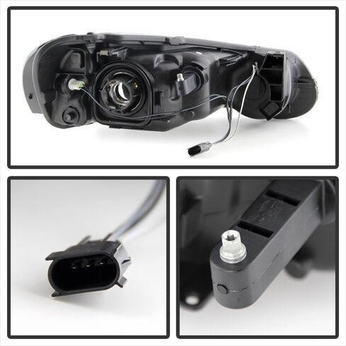 ACANII - For 2004-2006 Chrysler Sebring Sedan/Convertible Headlights Headlamps Replacement Driver + Passenger Side in Saudi Arabia