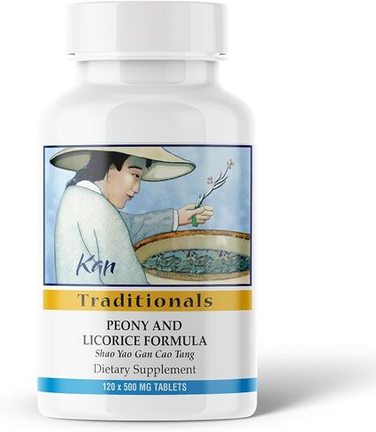 Kan Herbs - Traditionals- Peony and Licorice Formula 120 tabs in Kuwait