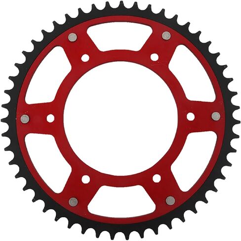 Supersprox Stealth Rear Sprocket (51T) (Red) Compatible With 02-19 HONDA CRF450R in Kuwait