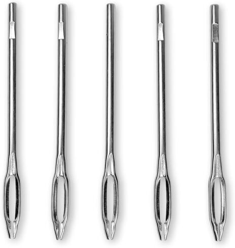 Five (5) Replacement Split Eye Needles for Metal T-Handle Tire Plug Repair Tools by TYK Industries in Saudi Arabia