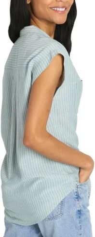 Jachs Girlfriend New York Women's Button Front Blouse in Saudi Arabia