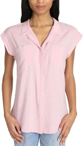 Jachs Girlfriend New York Women's Button Front Blouse in Saudi Arabia