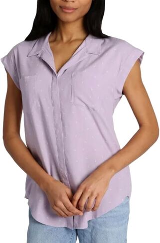Jachs Girlfriend New York Women's Button Front Blouse in Saudi Arabia