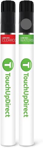 TouchUpDirect L205 Quantum Gray Metallic Compatible with Lucid Exact Match Touch Up Paint Brush - Essential Kit in Saudi Arabia