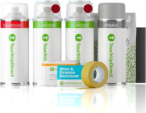 TouchUpDirect L205 Quantum Gray Metallic Compatible with Lucid Exact Match Touch Up Paint Brush - Essential Kit in Saudi Arabia