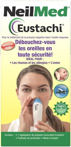 NeilMed Eustachi-Eustachian Tube Exercise-Pop Blocked Ears Safely. Helps Relieve Ear Pressure in Kuwait