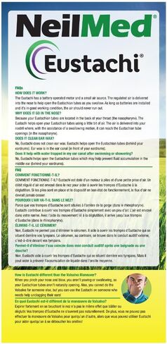 NeilMed Eustachi-Eustachian Tube Exercise-Pop Blocked Ears Safely. Helps Relieve Ear Pressure in Kuwait