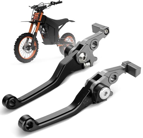Electric Dirt Bike Brake Clutch Lever Foldable CNC Pivot Folding for Tuttio Tutti Tutto Soleil 01 Ebike Blcak in Saudi Arabia