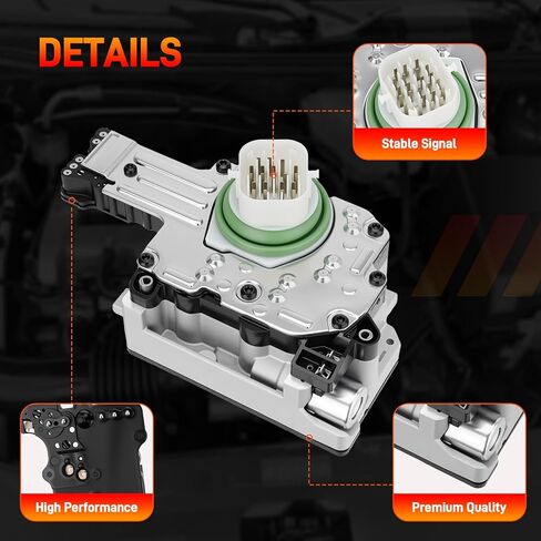 Transmission Solenoid Block Pack Compatible with Dodge Jeep RAM - 2011-2017 Ram 1500 2500 3500 2011 Dakota 2011-2013 Durango 2011-2013 Grand Cherokee Replace#45RFE, 545RFE, 52119435AF, 5170877AF in Kuwait