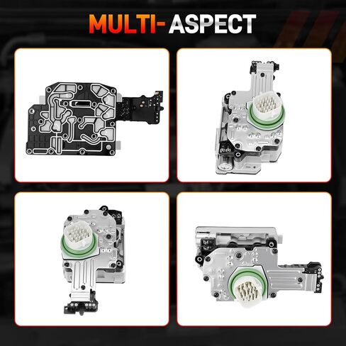 Transmission Solenoid Block Pack Compatible with Dodge Jeep RAM - 2011-2017 Ram 1500 2500 3500 2011 Dakota 2011-2013 Durango 2011-2013 Grand Cherokee Replace#45RFE, 545RFE, 52119435AF, 5170877AF in Kuwait