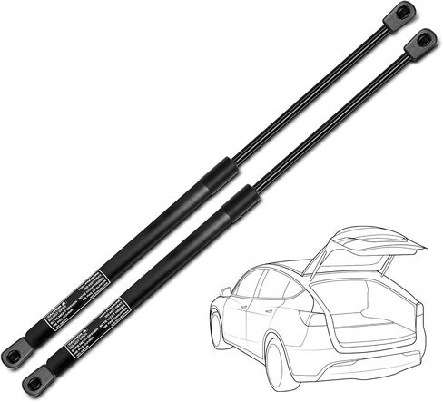 YHTAUTO 2 قطعة فتحة خلفية الباب الخلفي الدعامات الغاز لاستبدال Hyundai Santa Fe 2001-2006 01 02 03 04 05 06 دعامات رفع الصدمات الجذع in Saudi Arabia