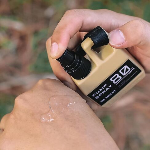 Camp Mini Spray Bottles with Hanging Buckle - 4 Pcs Refillable Dispenser Bottle with Molle Clip Strap in Kuwait