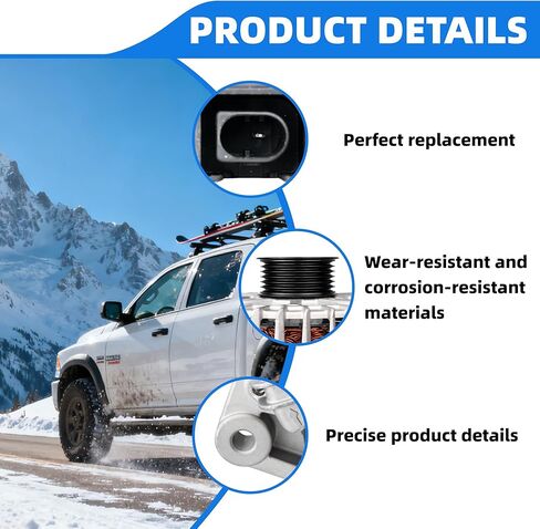 373003L060 Alternator Compatible with Kia Telluride 2020-2022, Hyundai Palisade 2020-2023, Replace# 37300-3L060,2722099,601-10129,373003L060 in Kuwait