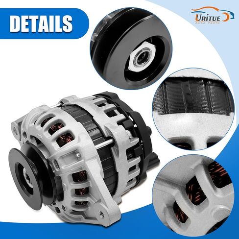 F000BL0118 New 12V 80A Alternator Compatible with 2008 YANMAR TT-4 TT-5 TT-6 TT-7 TT-8 4TNV98 DIESEL Replace 129908-77200,129908-77210 in Kuwait