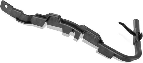 Auto Dynasty CH1042120 Front Bumper Cover Support Bracket Compatible with Chrysler Town and Country Dodge Grand Caravan 2008-2020, Driver Left Side, Polished Black in Saudi Arabia