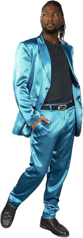 Roxbury Suit 90's Guys Jacket Pants and Belt Set Halloween Costume Cosplay in Saudi Arabia