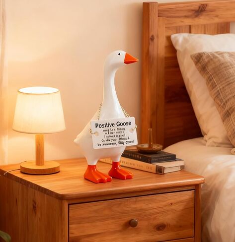 Desk Goose Magnetic Goose Key Holder Cute House Warming Gifts New Home Christmas Table Decorations Office Decor for Women Desktop Goose 7 inch Gifts for Women in Kuwait