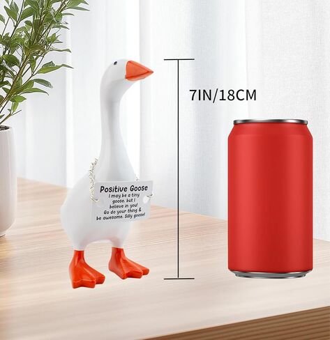 Desk Goose Magnetic Goose Key Holder Cute House Warming Gifts New Home Christmas Table Decorations Office Decor for Women Desktop Goose 7 inch Gifts for Women in Kuwait