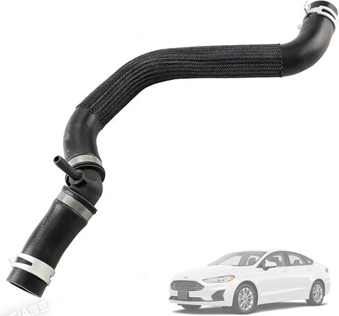 HG9Z-8260-A Upper Radiator Coolant Hose Compatible with 2017-2020 Ford Fusion 2.0L 4-Cyl EcoBoost - Replace HG9Z8260A HG938B274AA Engine Cooling Pipe in Saudi Arabia