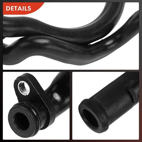 A-Premium Front Radiator Coolant Hose Compatible with Audi A4 2006-2008, A4 Quattro 2005-2009, Q7 2011-2015, A6/A6 Quattro 2006-2008, S4/S5 2010-2012 in Saudi Arabia