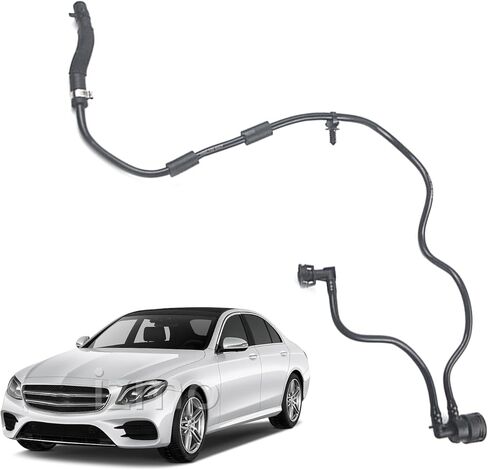 خرطوم عادم المحرك خرطوم خزان المياه المبرد لـ C180 C200 C260 C300 C350 4MATIC 2055012501 تقليل التحكم في انبعاثات الضوضاء القيادة اليومية إصلاح السيارات واستبدال محرك المبرد in Kuwait